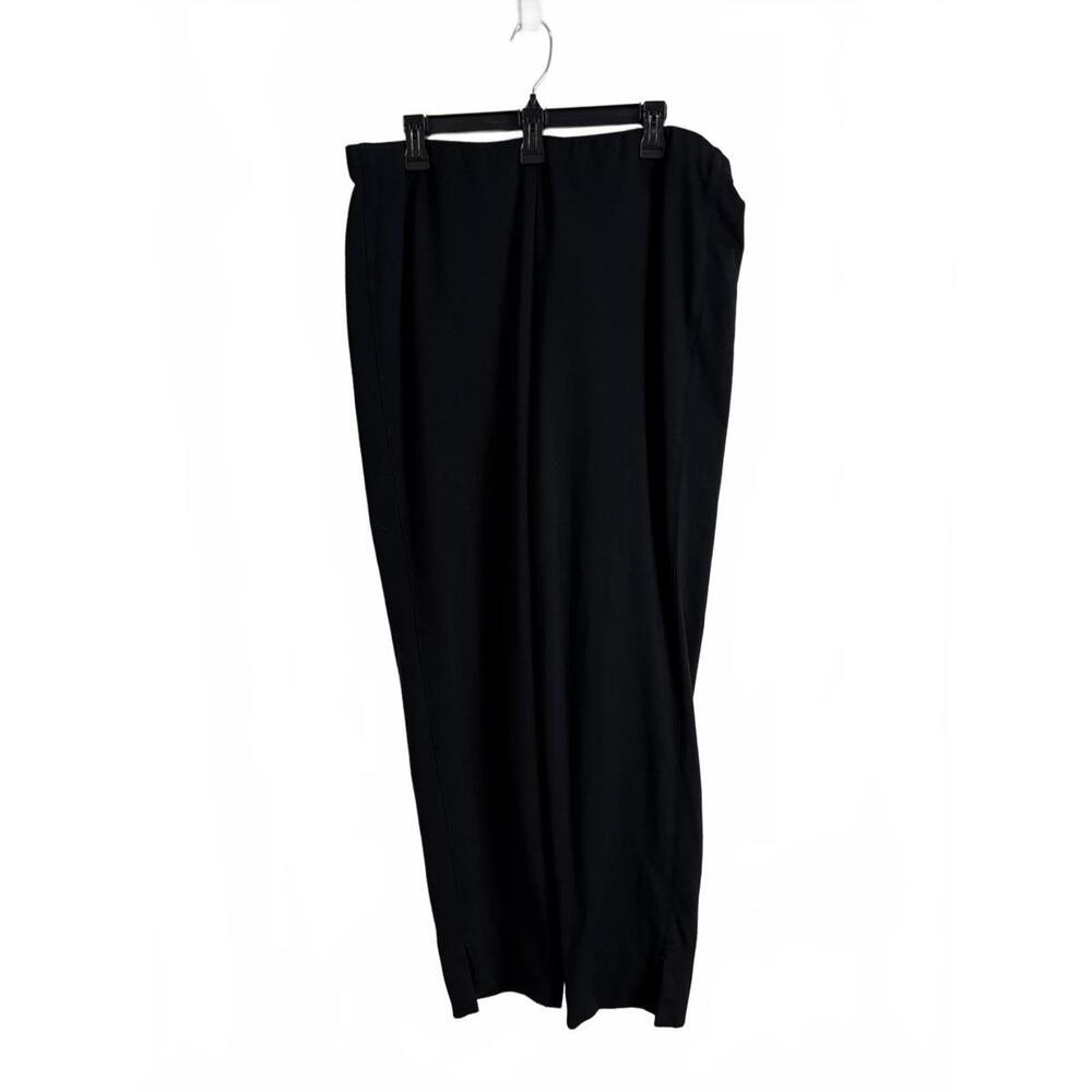 J.Jill Ponte Slim Leg Pants - XL - Elegant Black